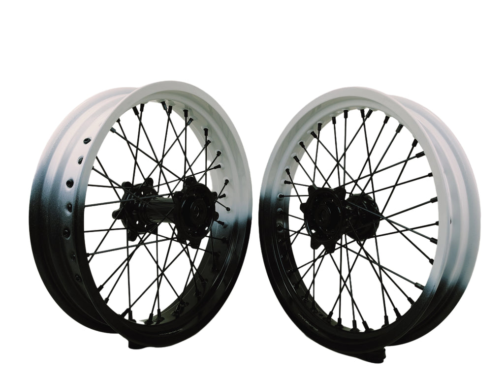 SurRon Ultra Bee 17" Custom Supermoto Rim Set
