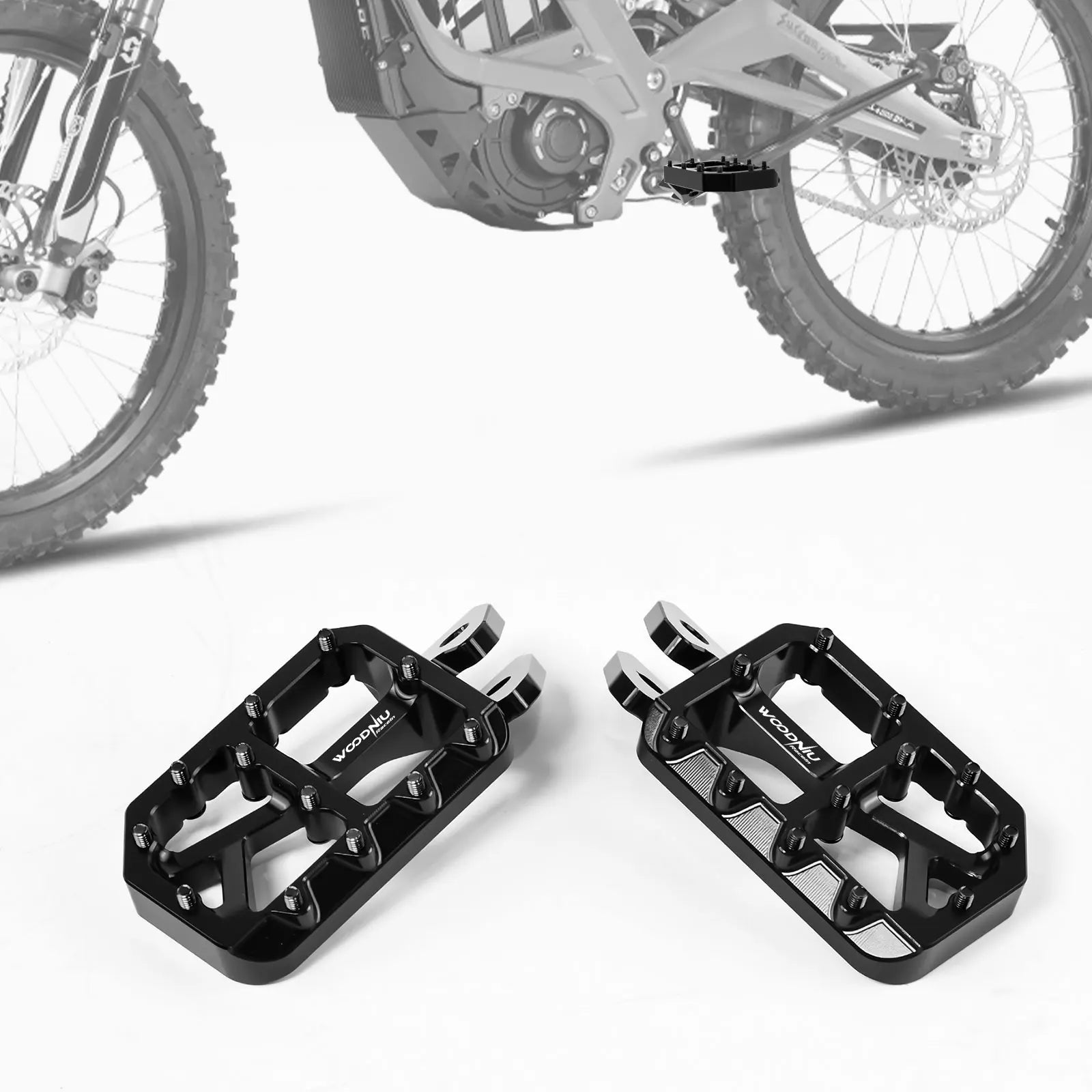 Upgraded Surron Foot Pegs