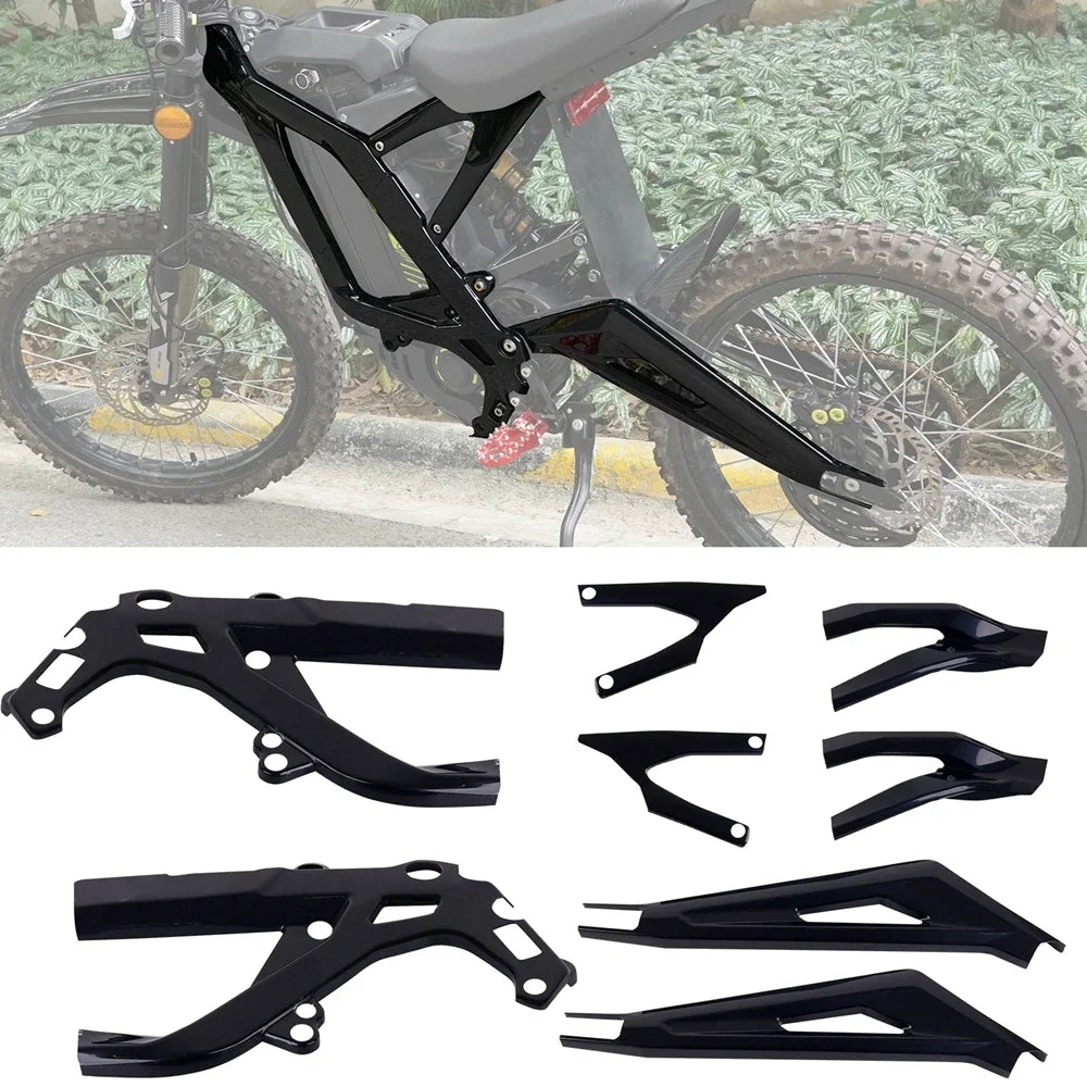 Surron Lbx Black Frame Guards