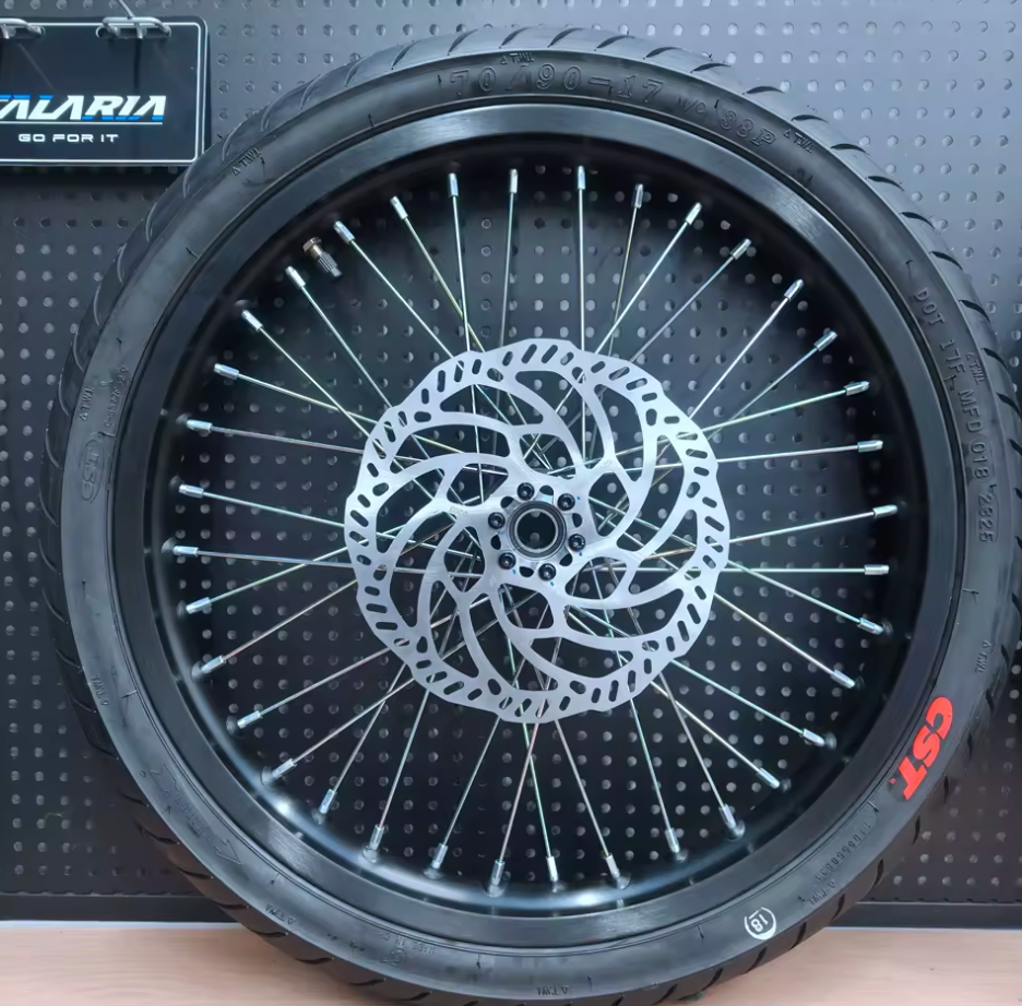17" Inch Surron Light bee X CST Supermoto Wheel Set